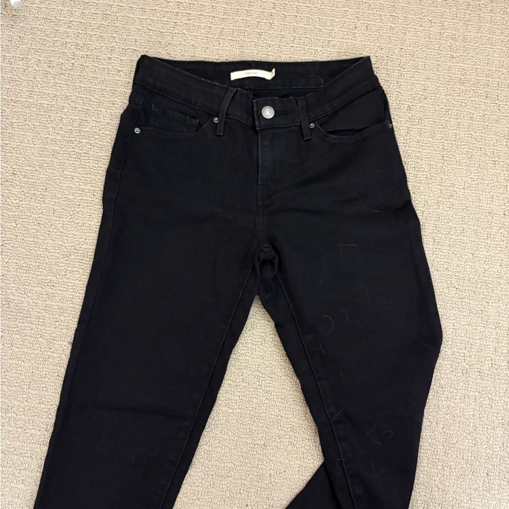 levi strauss Classic Black Women's Jeans
